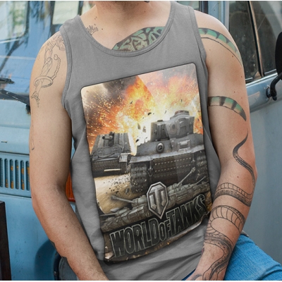 TANK TOP GRY WORLD OF TANKS